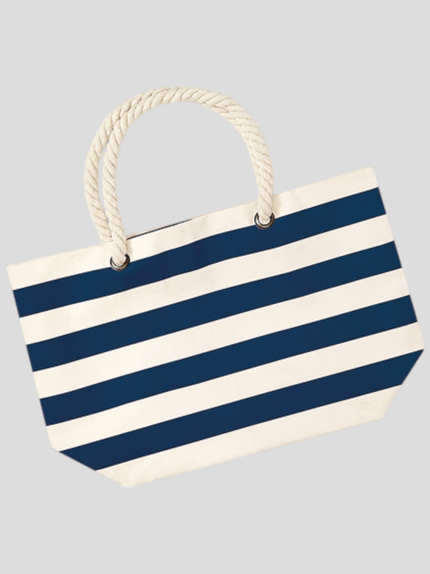 | blau gestreift